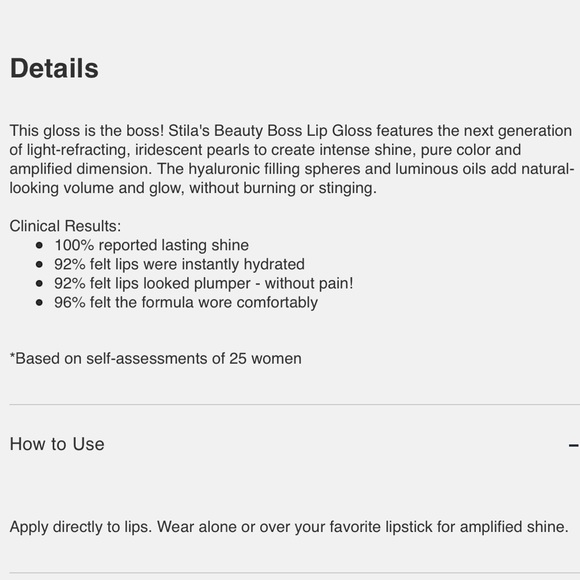 Stila Beauty Boss Lip Gloss Payday - Picture 15 of 15